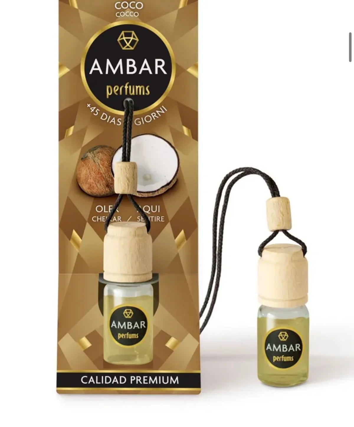 DÉSODORISANT VOITURE AMBAR AIR PURE