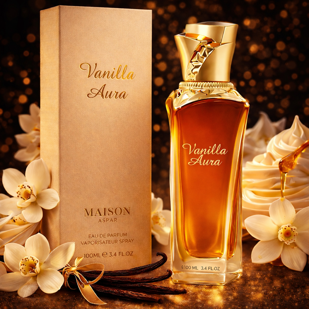 Vanilla Aura - Maison Asrar 100ml Eau De Parfum Unisex