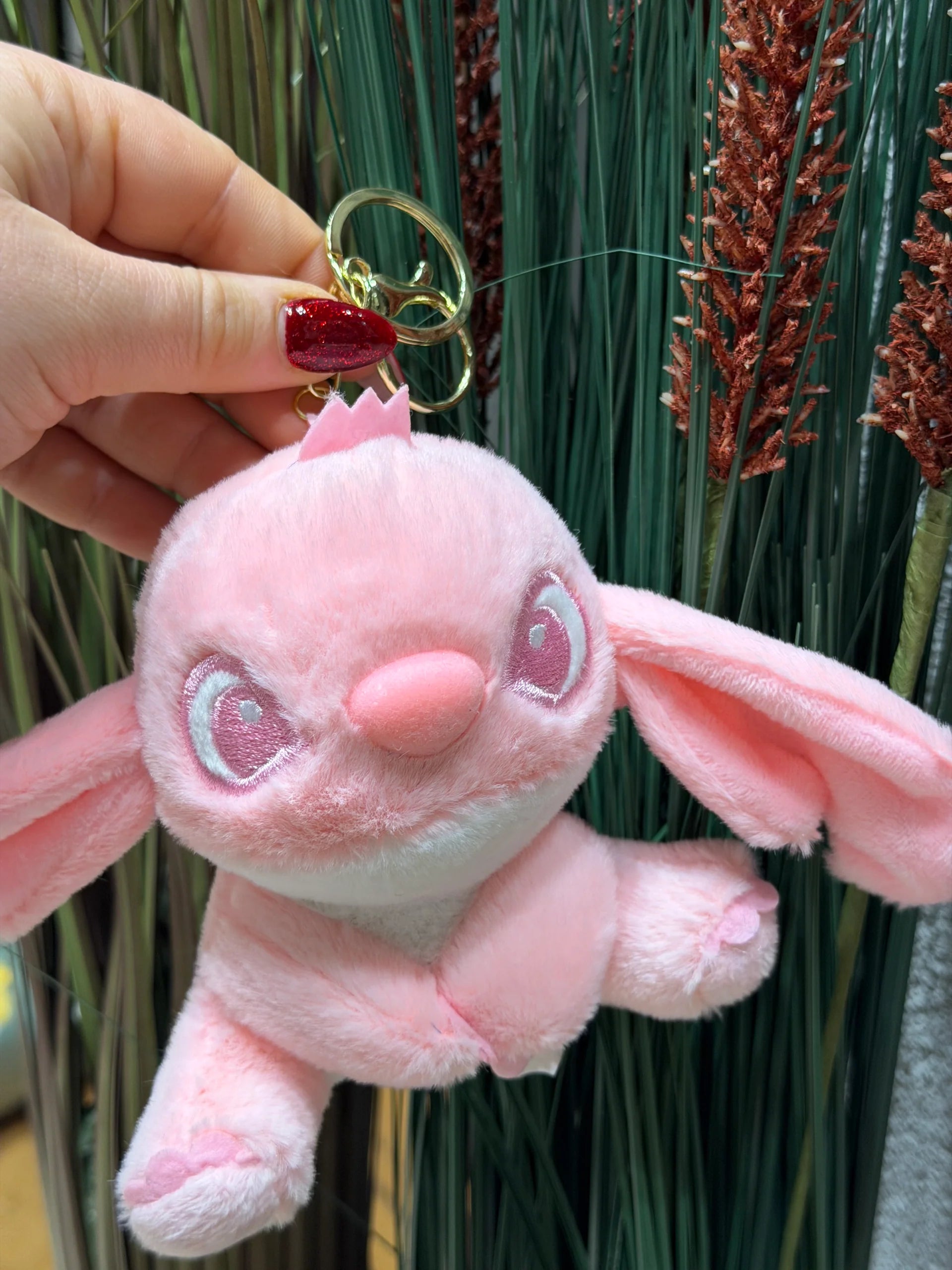 Mignon porte clé rose