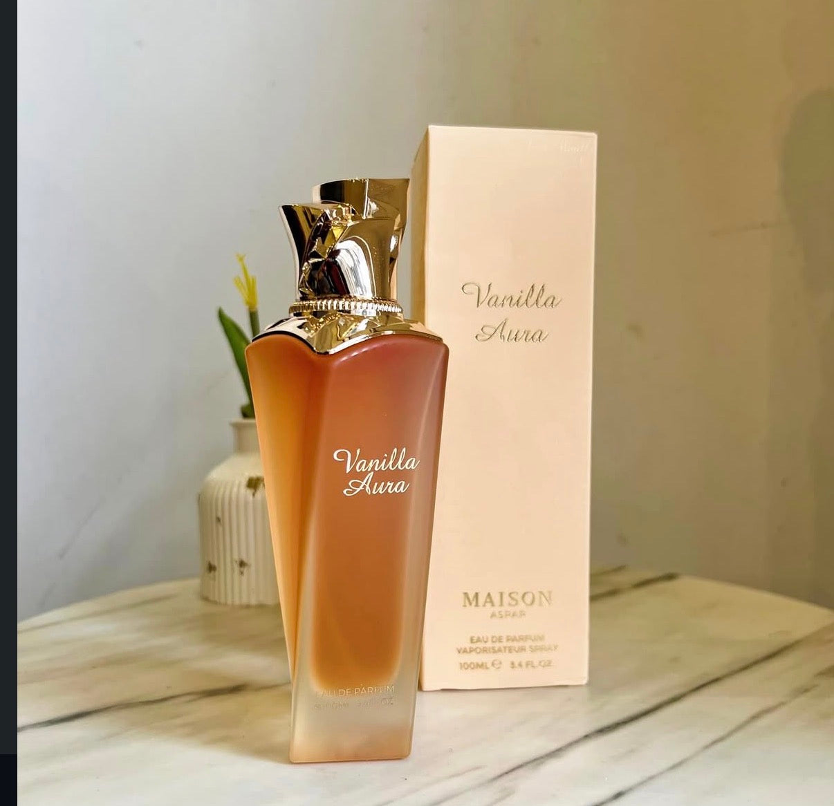 Vanilla Aura - Maison Asrar 100ml Eau De Parfum Unisex