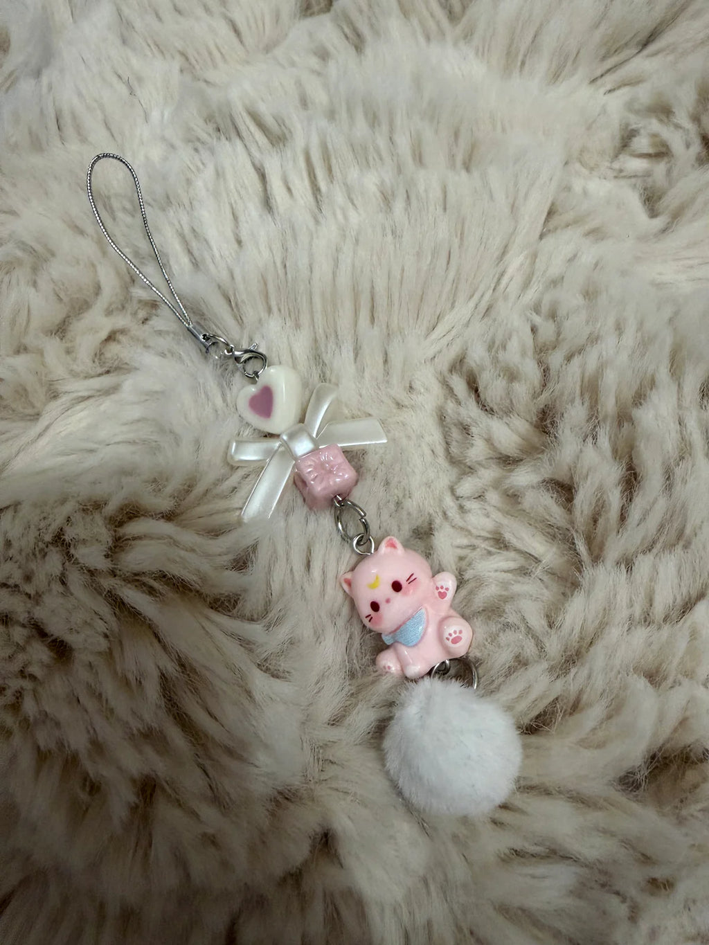 Chat porte clé