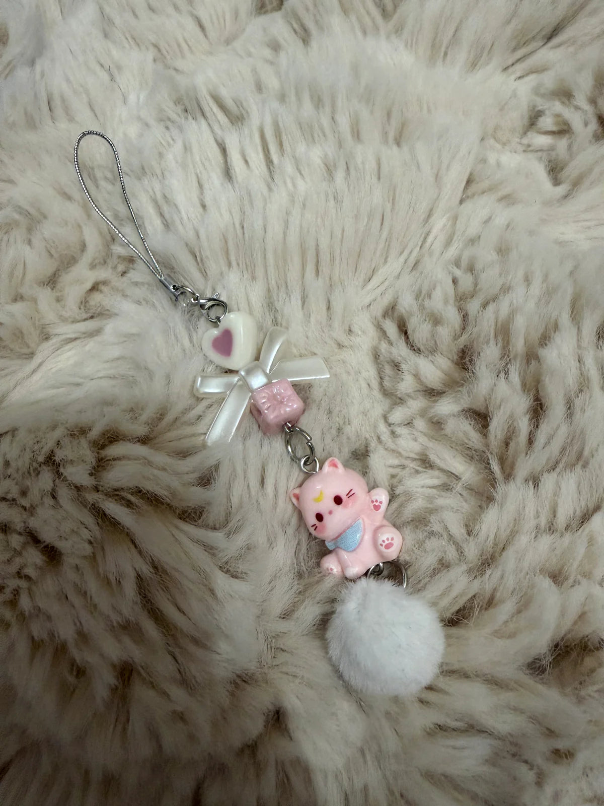 Chat porte clé